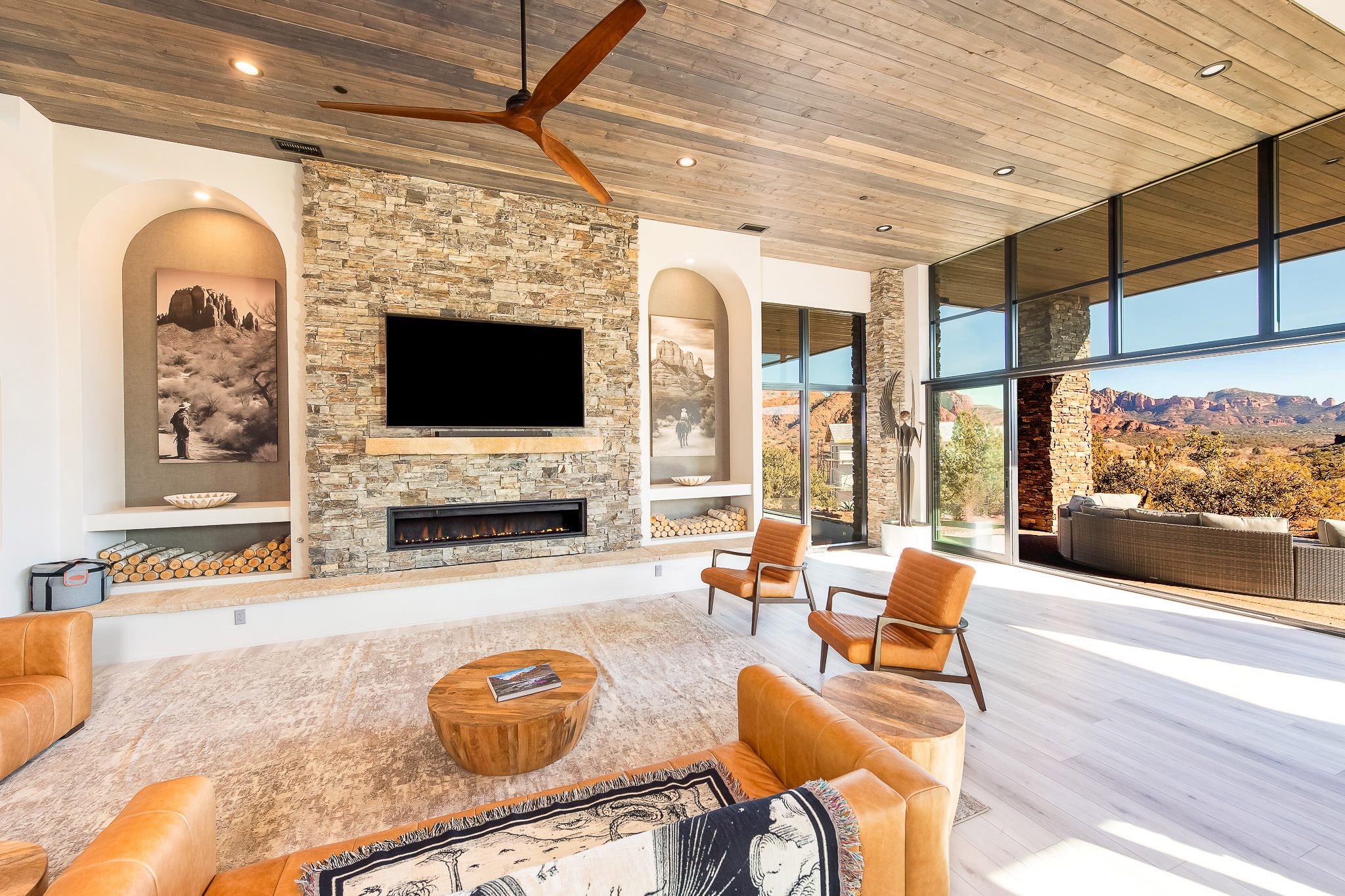 Bright Sedona property interior with modern furnishings
